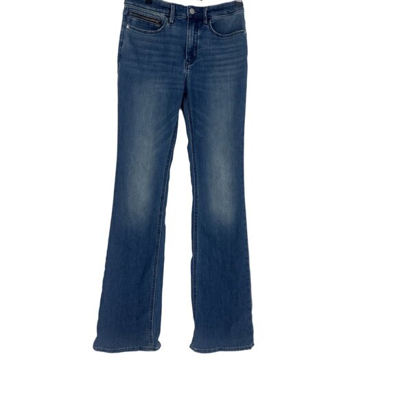 Athleta Pants - Athleta Dark Wash Bootcut Jeans Slight Flare Size 6